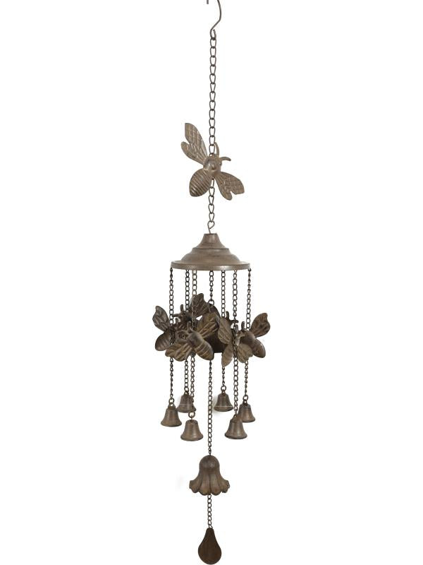 Wind Chime // Cast Iron Bee // 85cm