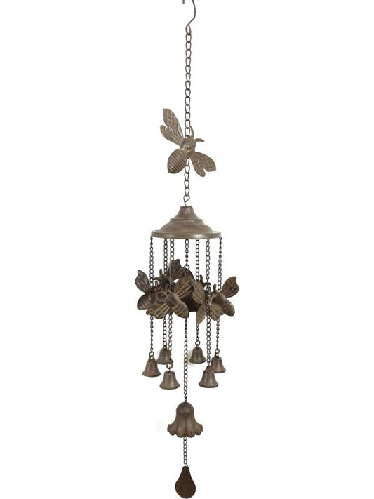 Wind Chime // Cast Iron Bee // 85cm