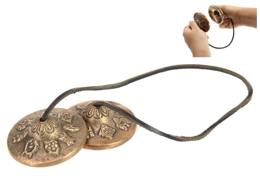 Tingsha // Brass Tibetan Cymbals