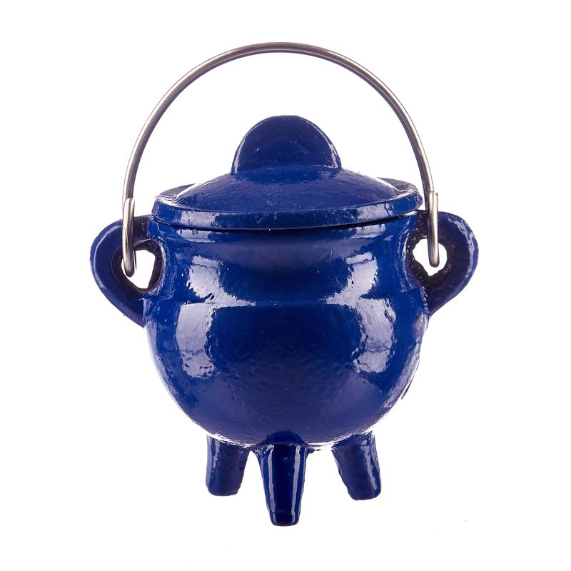 Cauldron // With Lid // Blue