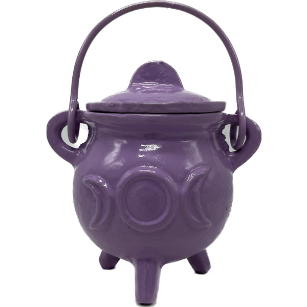 Cauldron // Triple Moon With Lid // Lavender