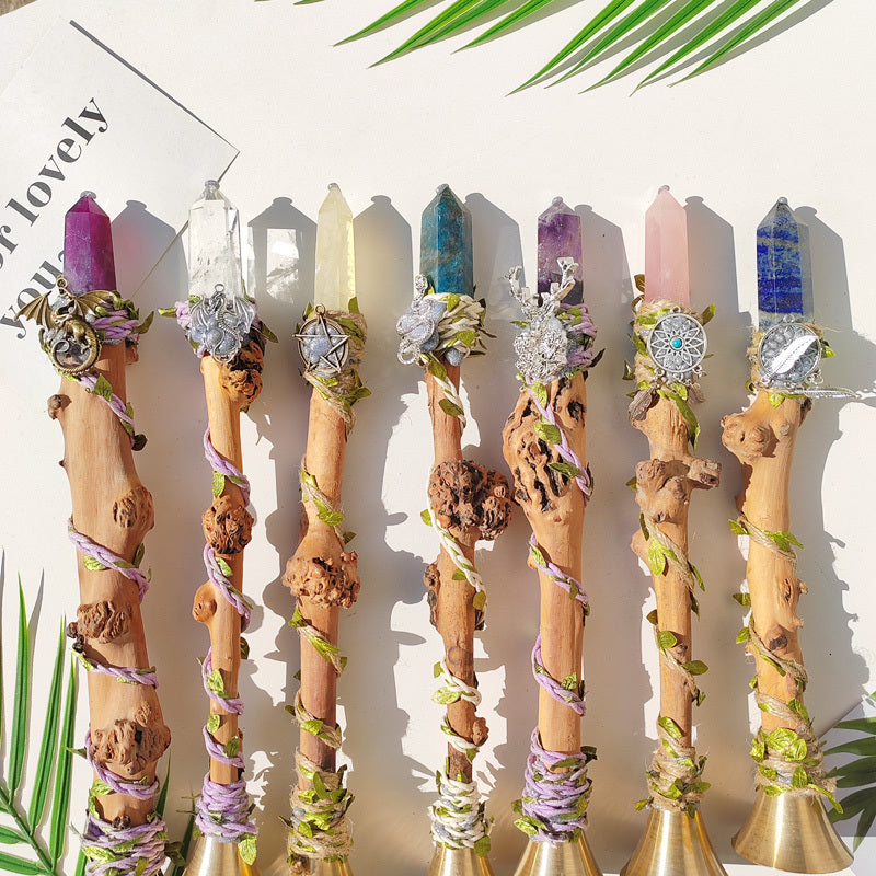 Crystal Wand // Branch With Bell // Assorted