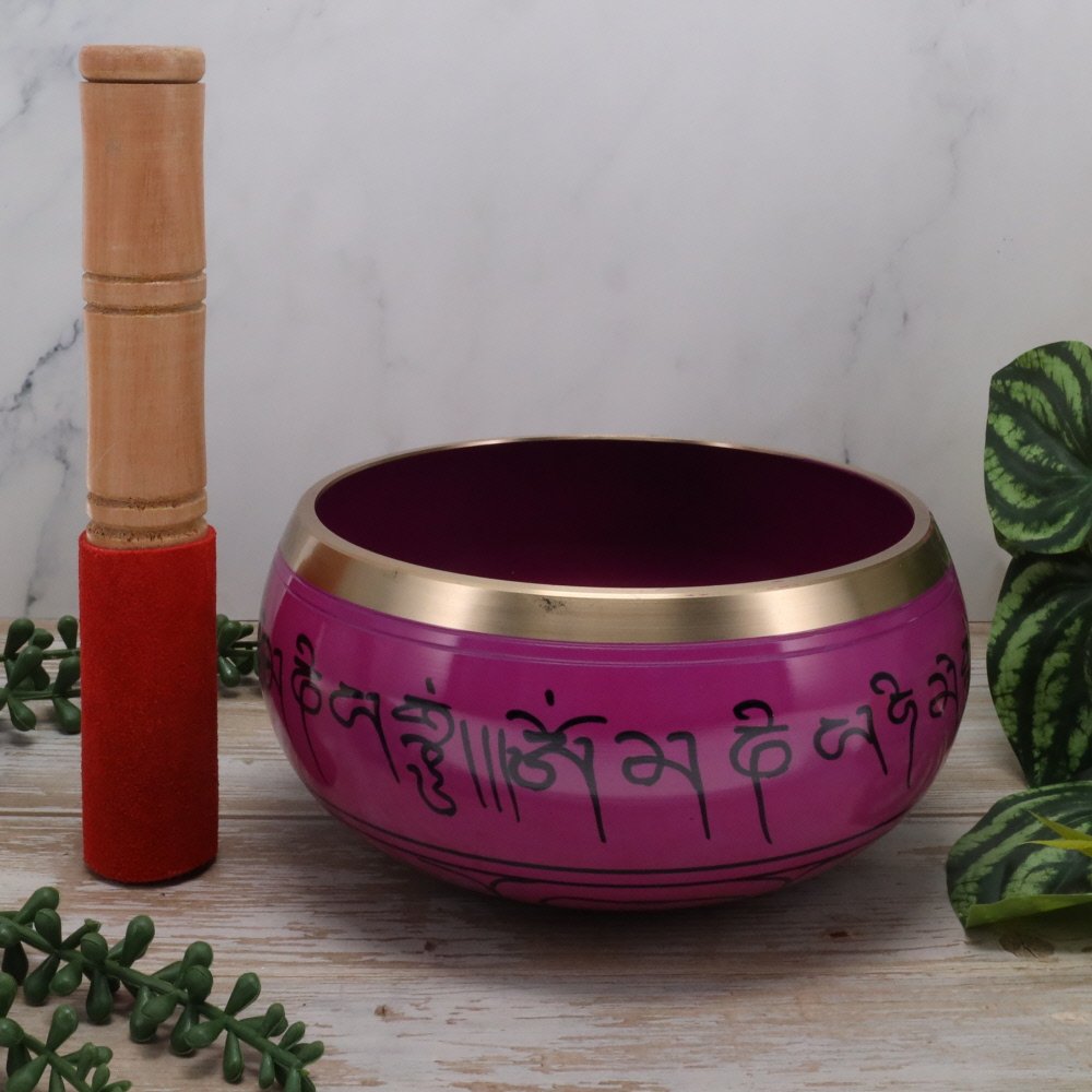 SINGING BOWL // Brass Pink // 15cm