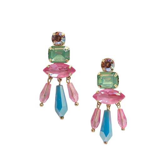 Earring //Statement Gem // Multi