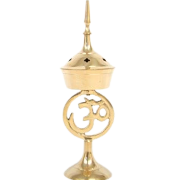 Charcoal Burner // Om // Brass