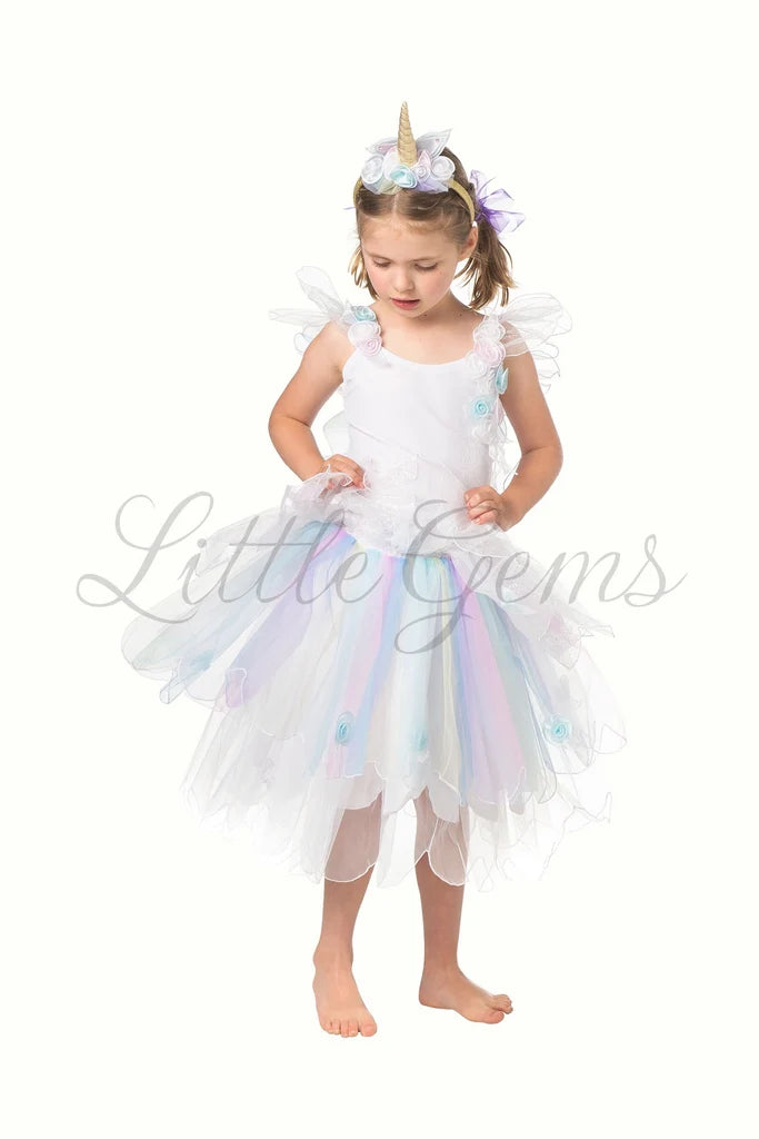 Little Gems // Butterfly Faery Rainbow // White