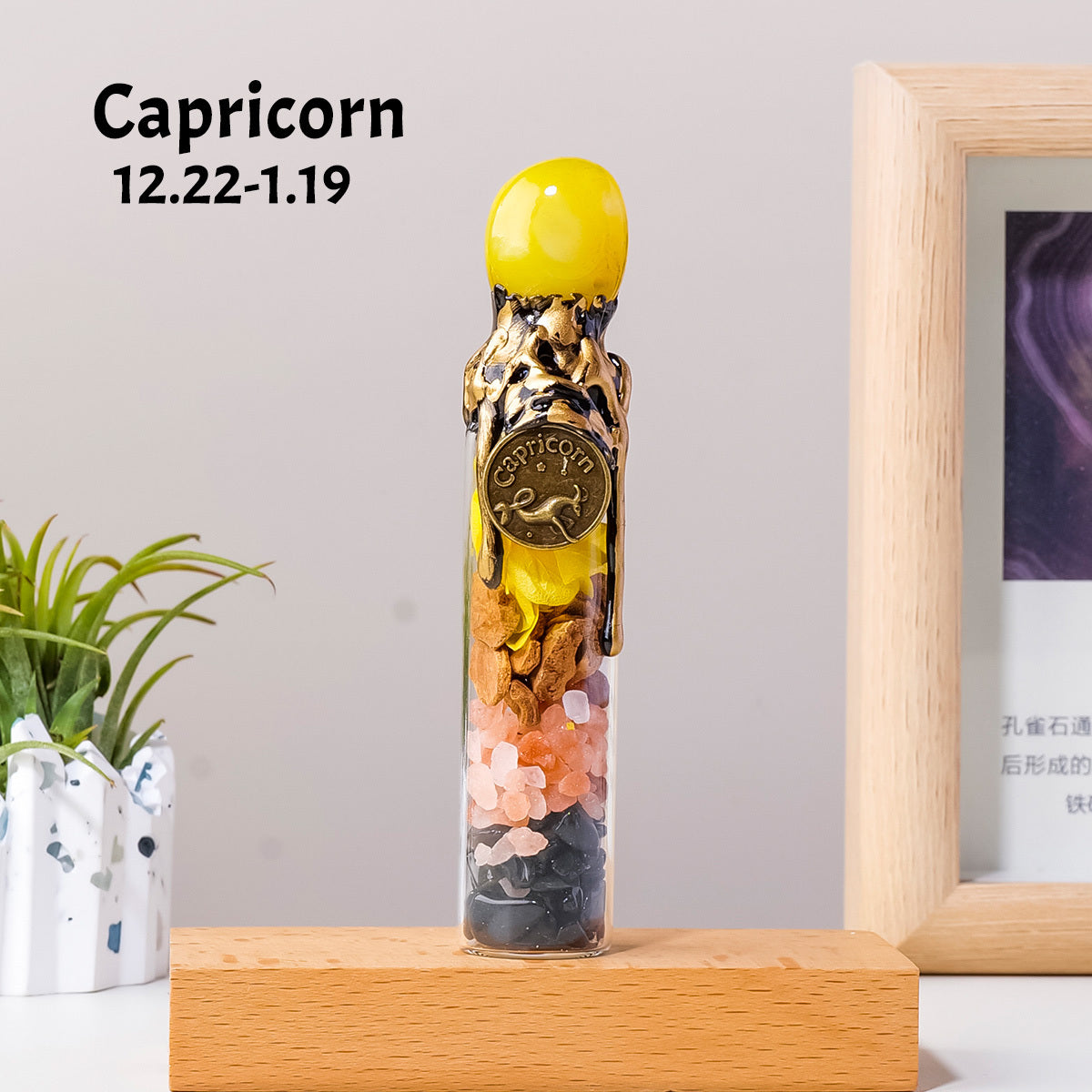 Crystal Zodiac Potion Jar