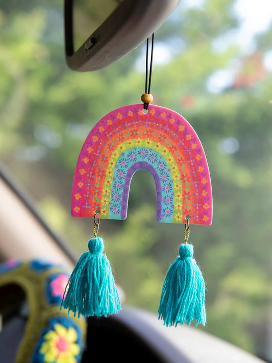 Car Air Freshener // Rainbow
