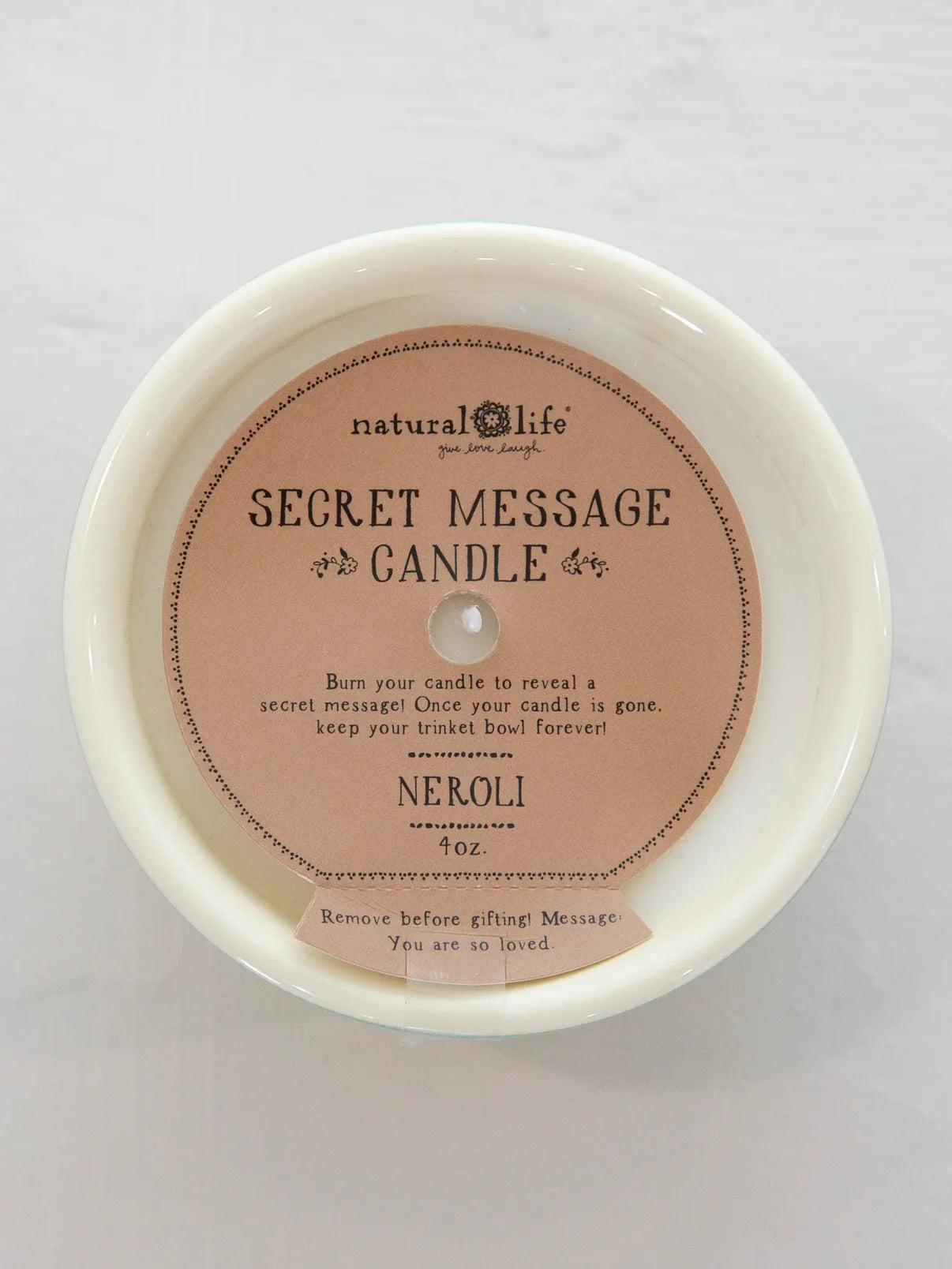 Secret Message Candle // You Are So Loved Gnome