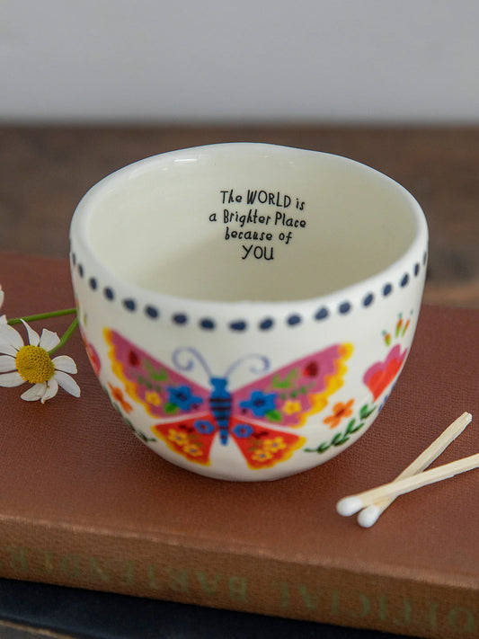 Secret Message Candle // Brighter Place