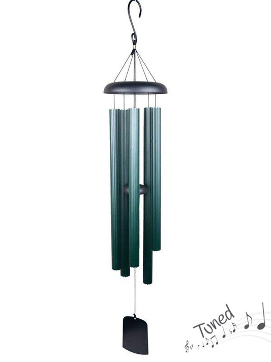 Wind Chime // Green Column Harmonious Tuned // 112cm