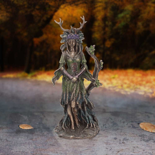 Lady of the Forest Figurine // Bronze 25cm