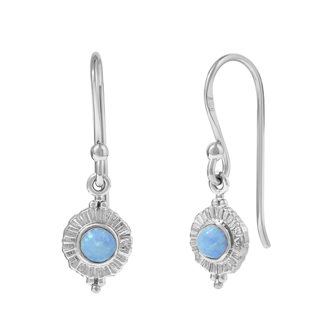 Earrings // Veya Azure Opal Drop