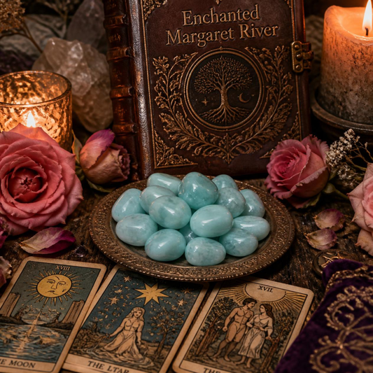 Tumble Stone // Blue Aragonite