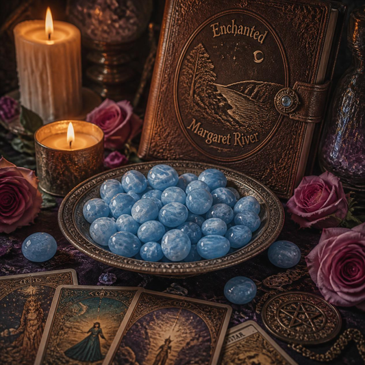 Tumble Stone // Blue Calcite