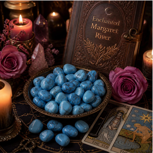 Tumble Stone // Blue Howlite