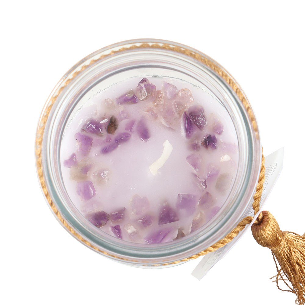 Candle // Blackberry with Amethyst Crystals