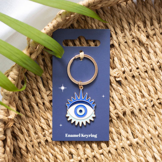 Keyring All Seeing Eye // Metal