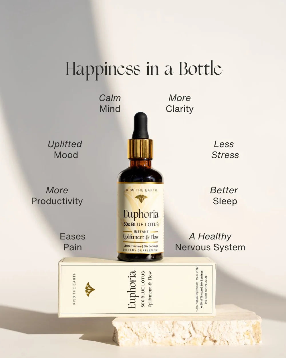 Tincture // Euphoria // 50x Blue Lotus // 50ml