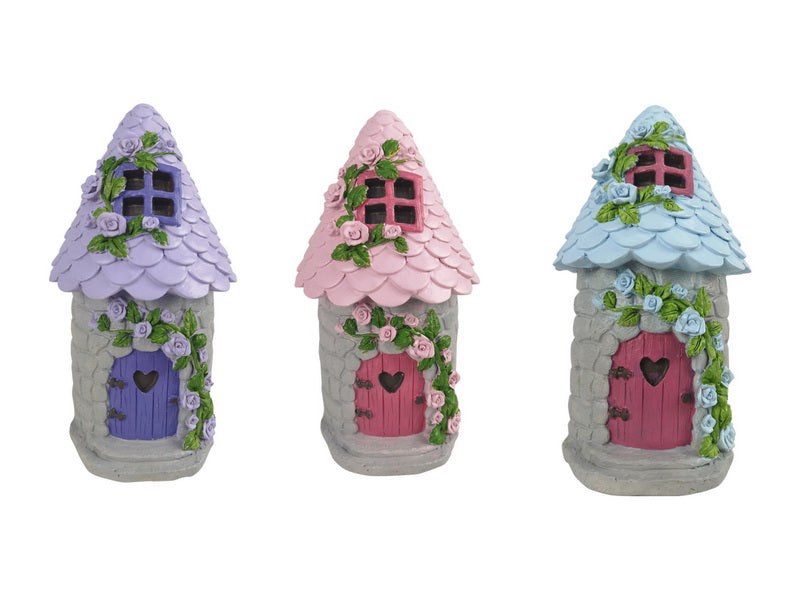 Faery // Fairy Garden Floral House // 15cm