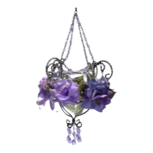 Hanging // Candle Holder // Purple
