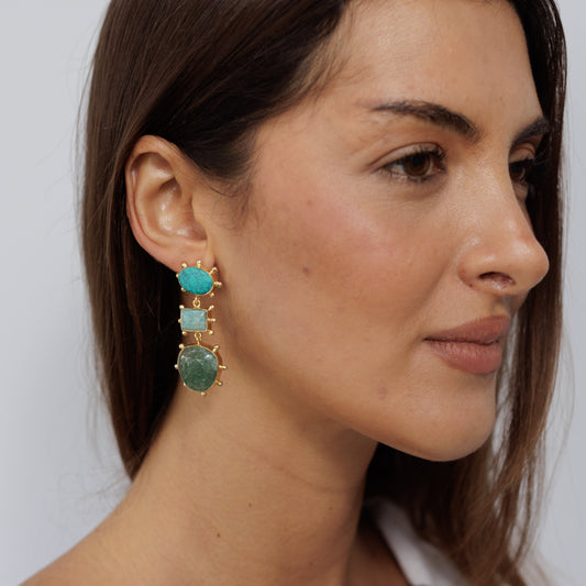 Earring // Natural Stone Gemstone