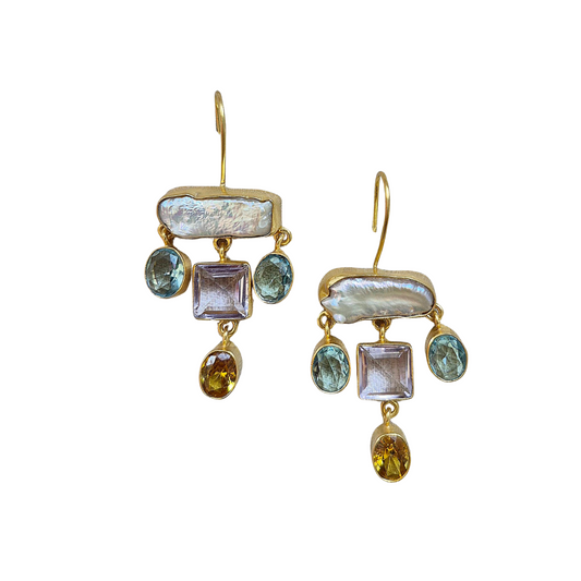 Earring // Natural Stone