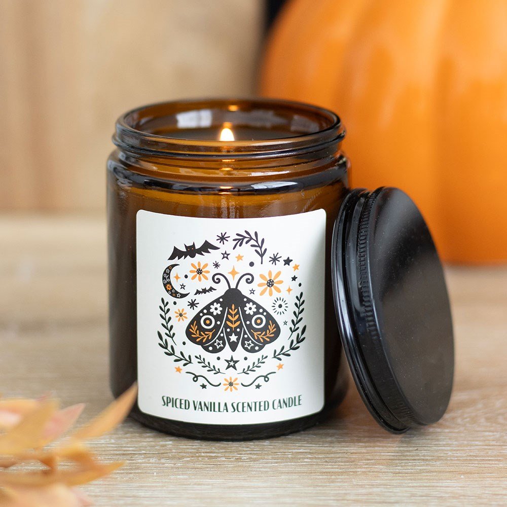 Candle // Frightful Folk Moth // Spiced Vanilla Scented