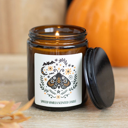 Candle // Frightful Folk Moth // Spiced Vanilla Scented