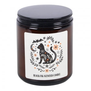 Candle // Frightful Folk Cat // Black Fig Scented
