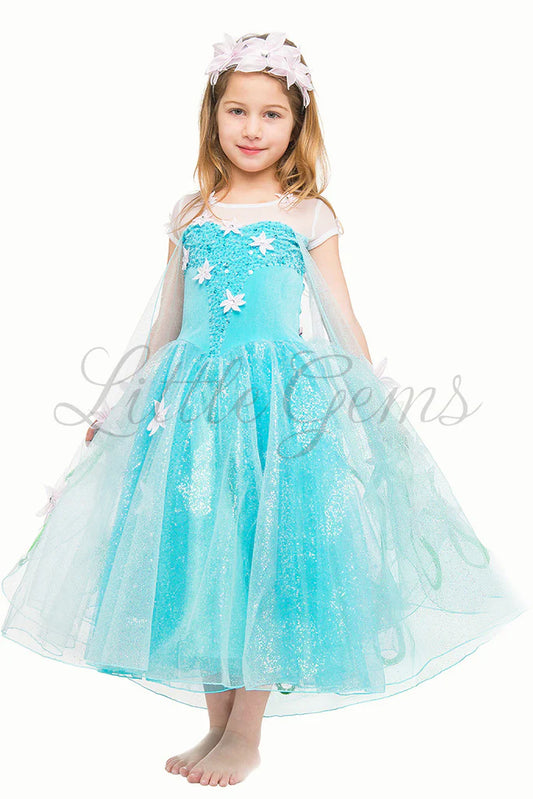 Little Gems // Elsa Cape Princess Aqua