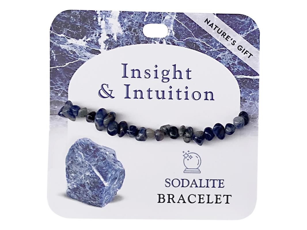 Crystal // Wellness Gemstone Bracelet // Sodalite