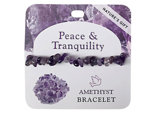 Crystal // Wellness Gemstone Bracelet // Amethyst