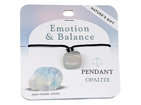 Crystal // Wellness Gemstone Pendant // Opalite