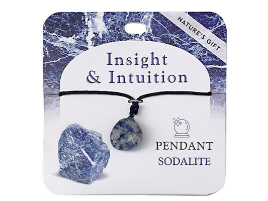 Crystal // Wellness Gemstone Pendant // Sodalite