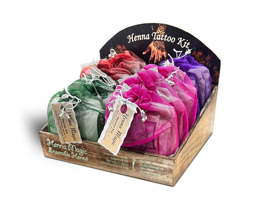 Henna Paste // Applicator & Stencil Gift Pack