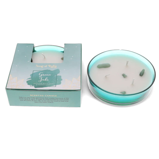 Candle // Green Jade 3 Wick Scented