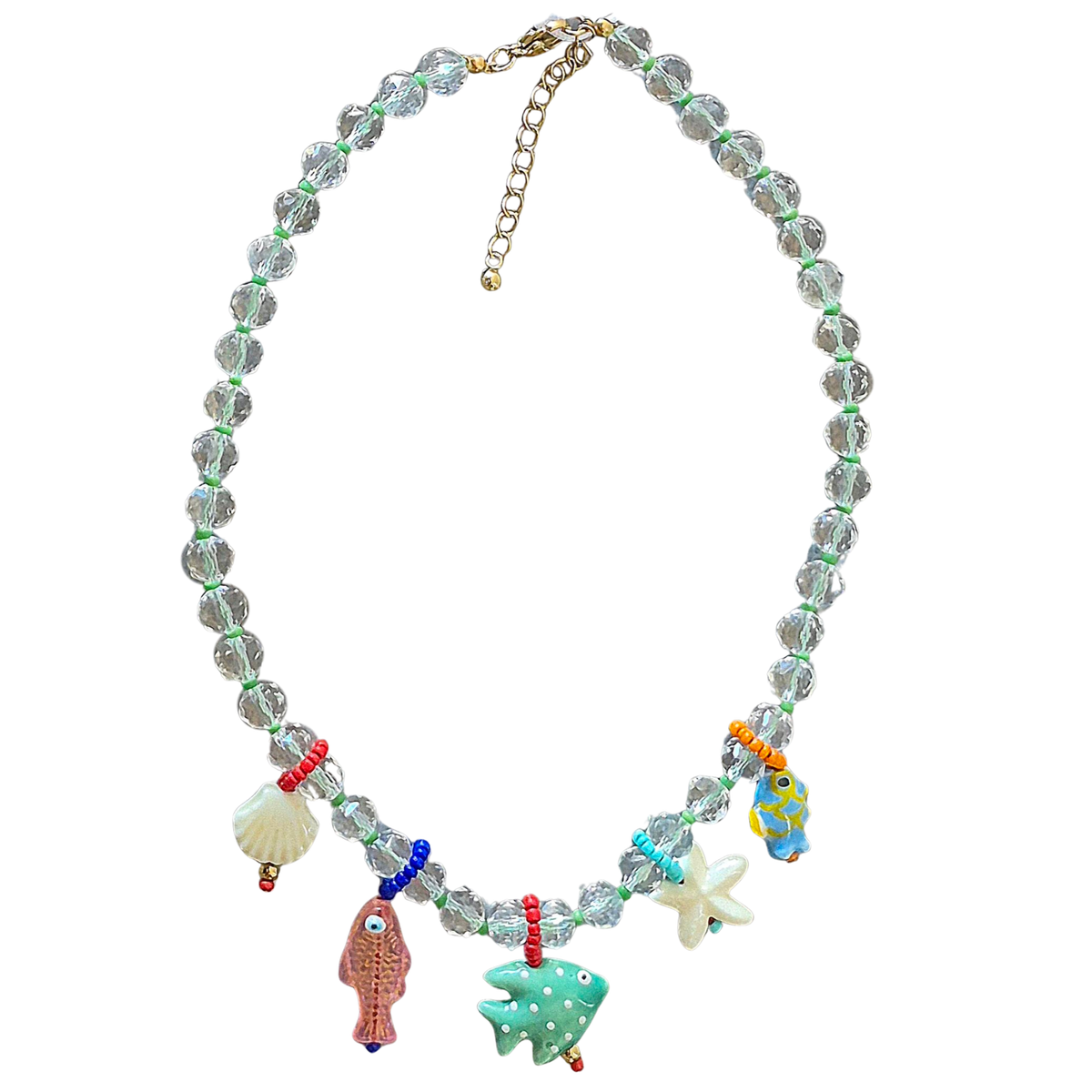 Necklace // Beaded Charm