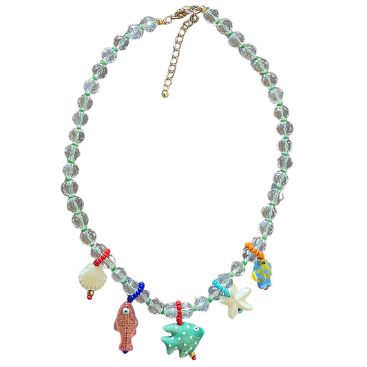 Necklace // Beaded Charm