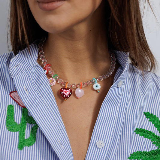 Necklace // Beaded Charm