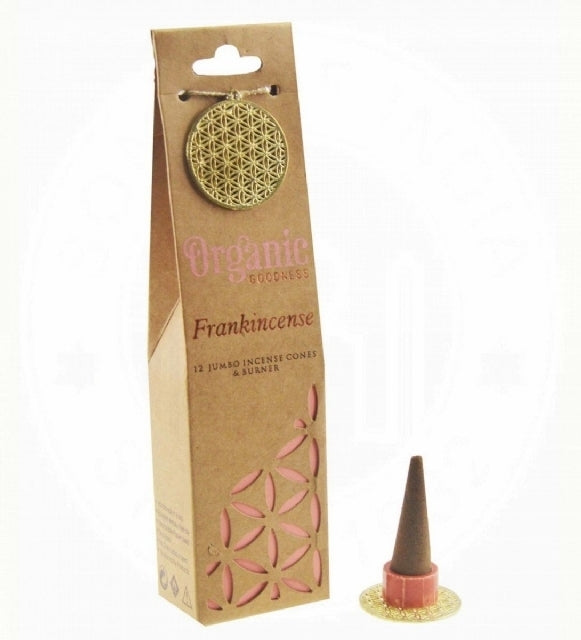 Organic Goodness Incense // Jumbo Cones