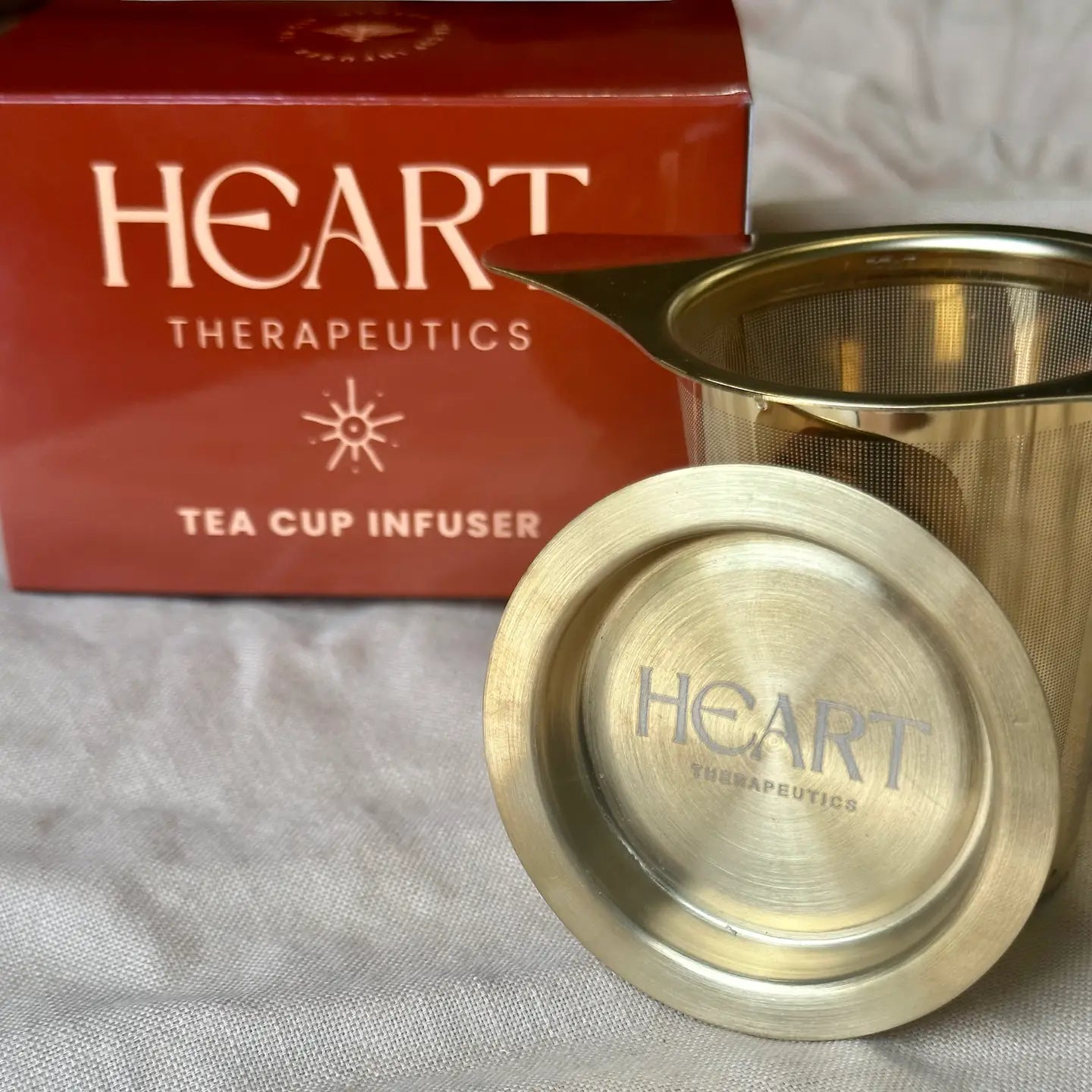 Gold Tea Cup infuser