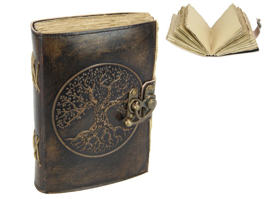 Journal // Leather Tree of Life