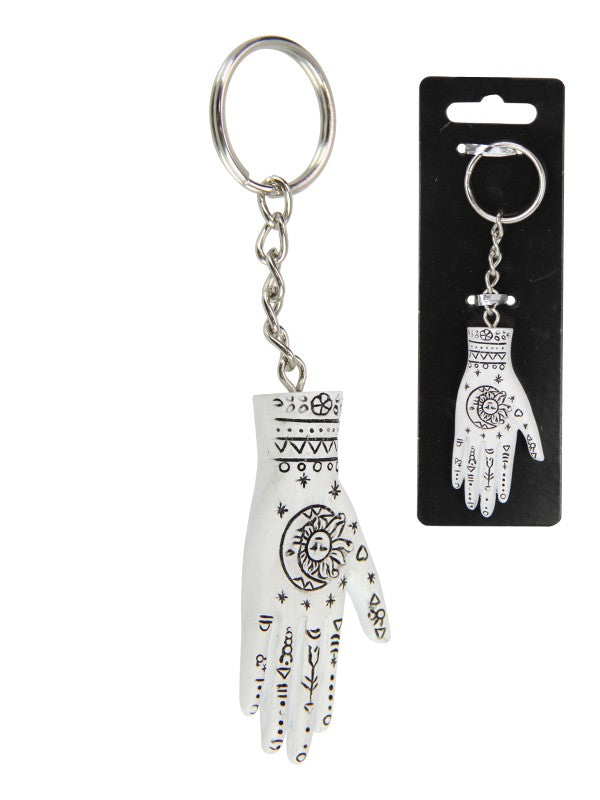 Key Ring // Palmistry Hand