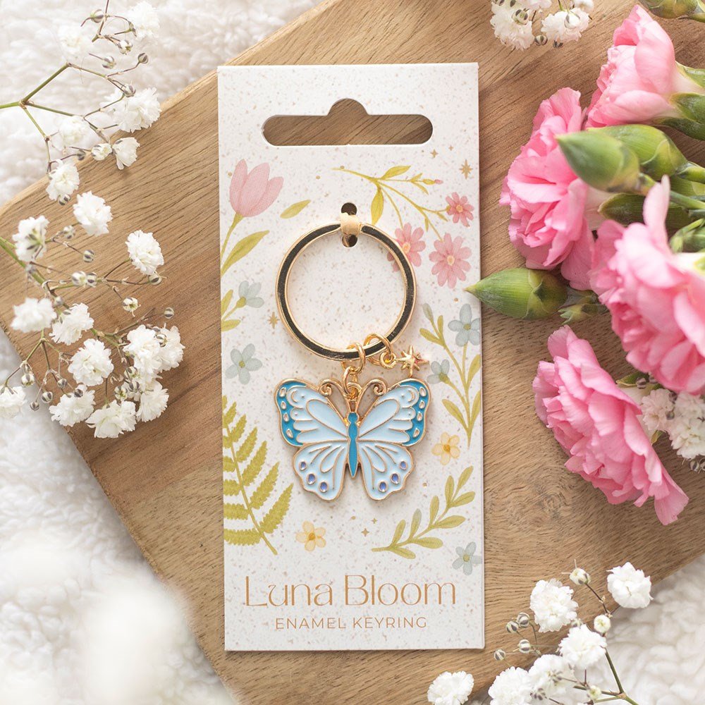 Keyring // Luna Butterfly