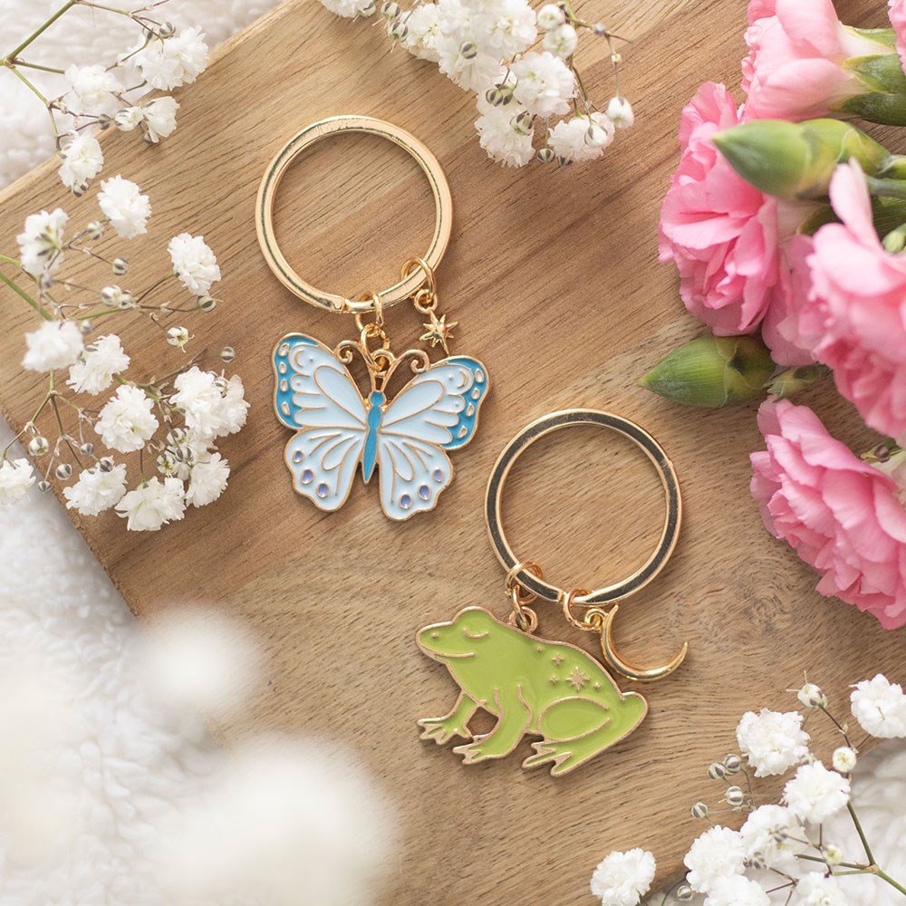 Keyring // Luna Butterfly