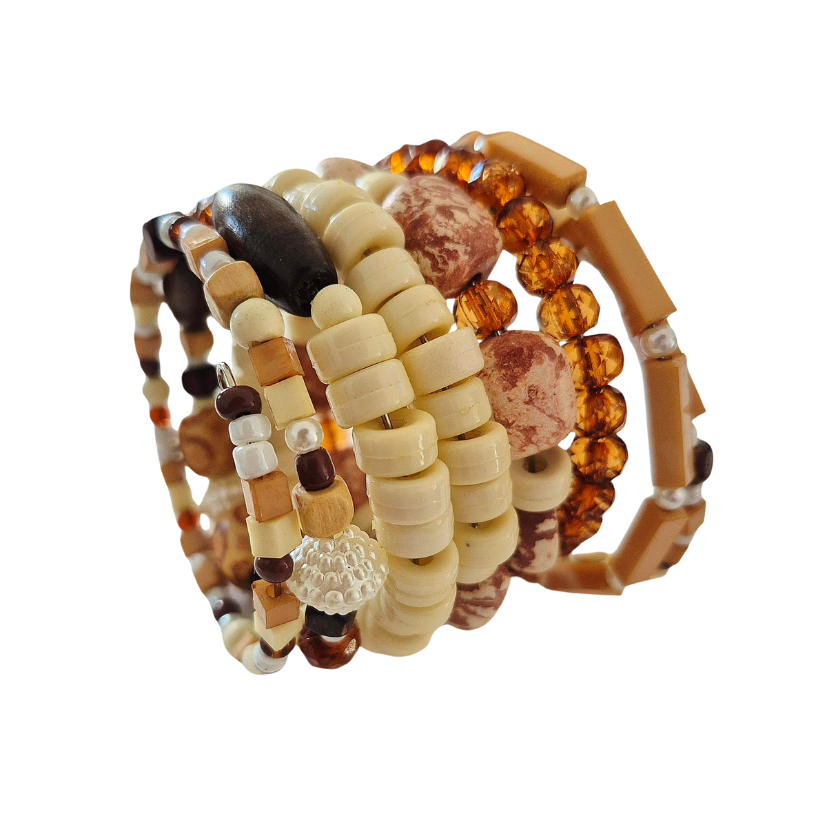 Bracelet // Beaded Set // Natural