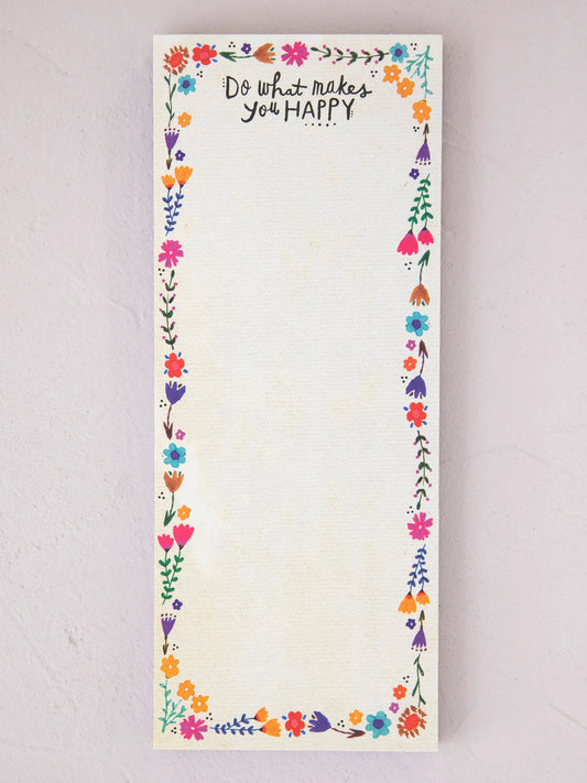 Magnetic List Pad // Makes You Happy