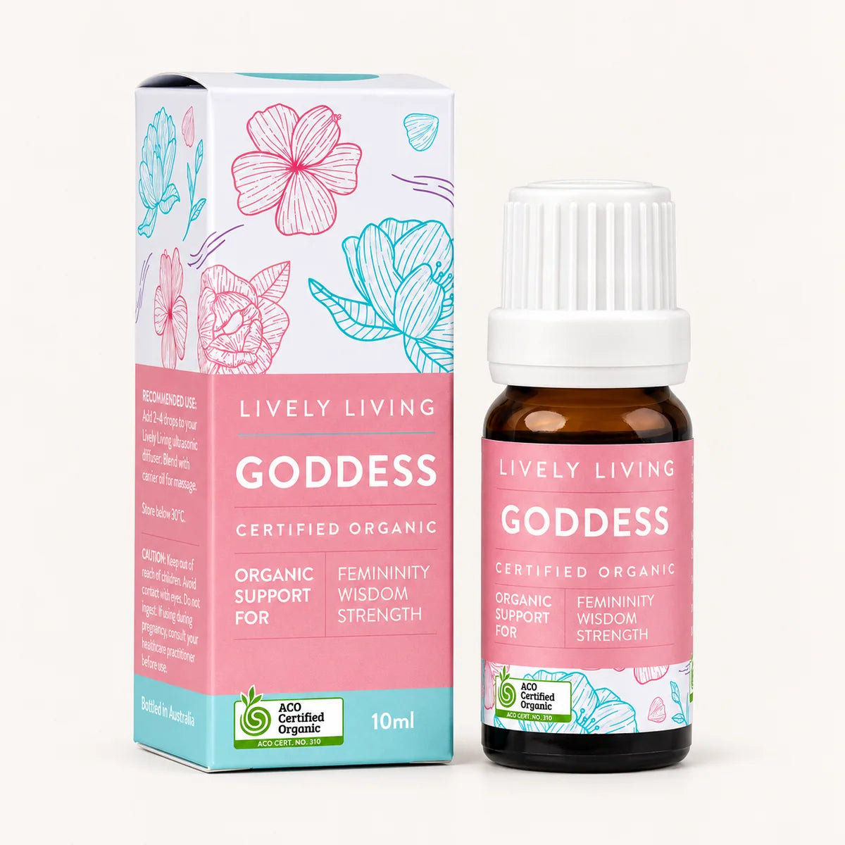 Lively Living // Goddess ACO Certified Organic Essential Oil // 10ml