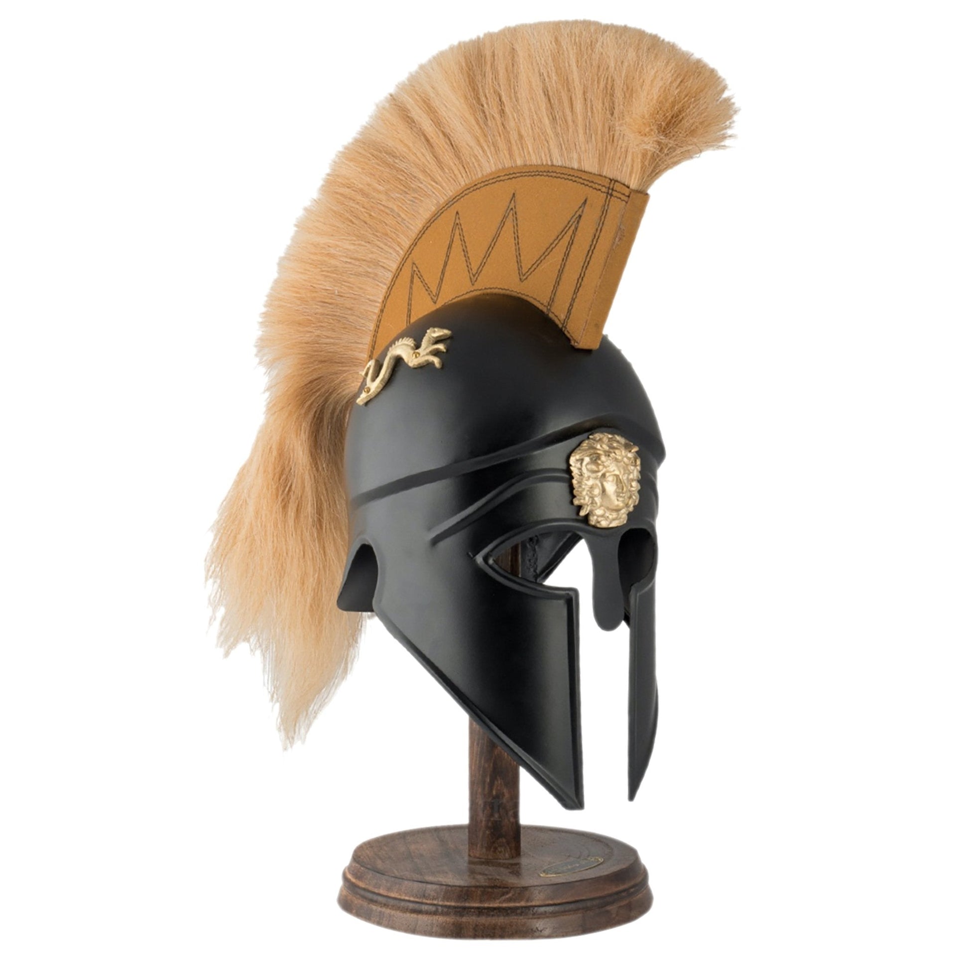 Corinthian Royal Guard Helmet - ( MH104 ) - Vintage World Australia - 4